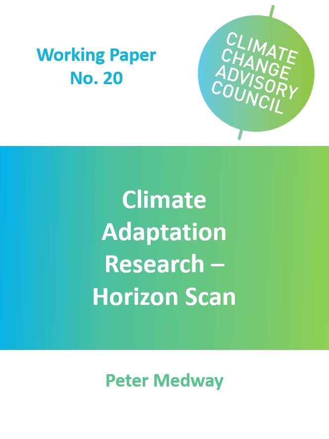 Working Paper No. 20: Climate Adaptation Research – Horizon Scan